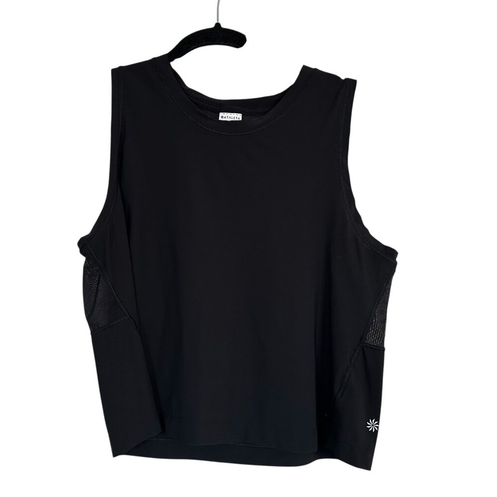 Athleta Mesh Back Exercise Sleeveless Tank Small